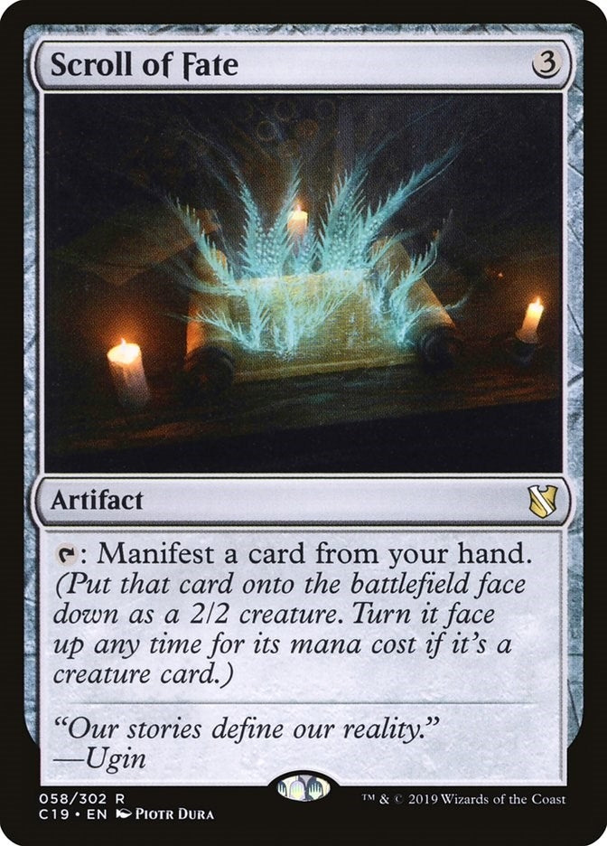 Scroll of Fate (58) [C19] - MTG Single