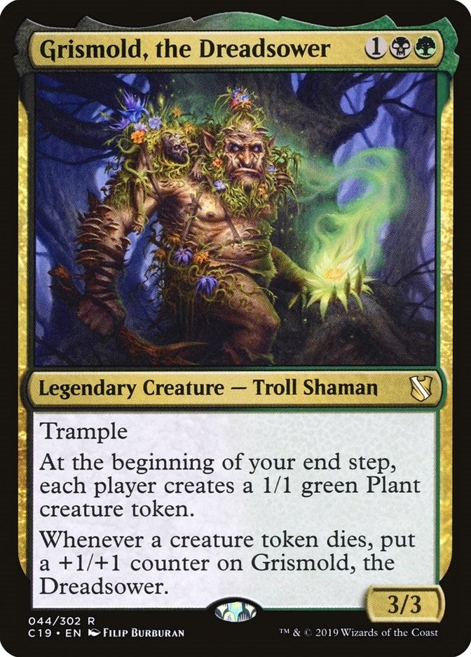 Grismold the Dreadsower (44) [C19] - MTG Single