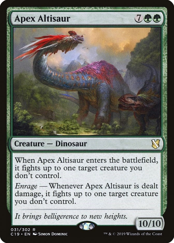 Apex Altisaur (31) [C19] - MTG Single