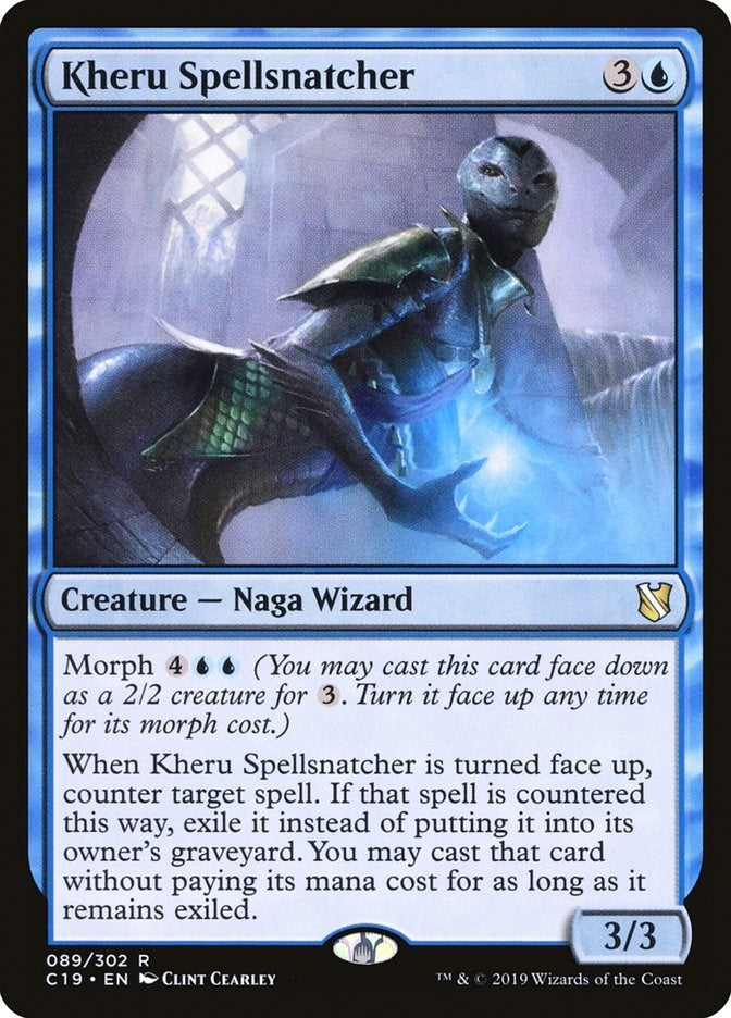 Kheru Spellsnatcher (89) [C19] - MTG Single