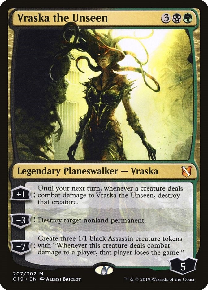 Vraska the Unseen (207) [C19] - MTG Single