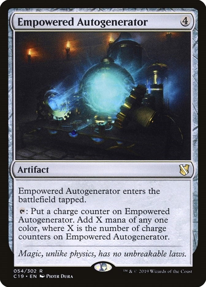 Empowered Autogenerator (54) [C19] - MTG Single