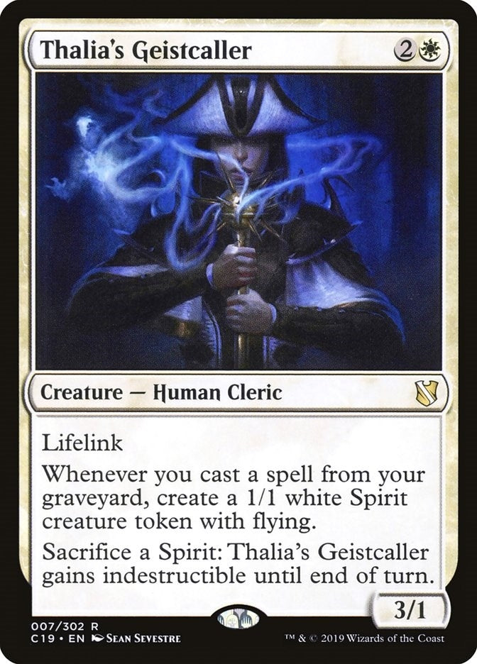 Thalia’s Geistcaller (7) [C19] - MTG Single