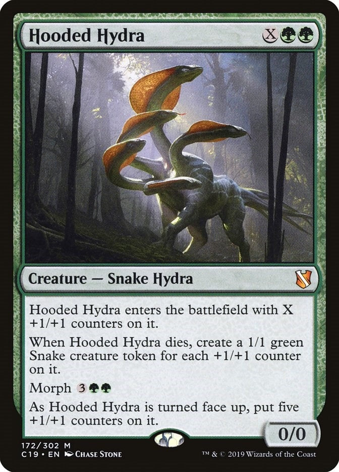 Hooded Hydra (172) [C19] - MTG Single