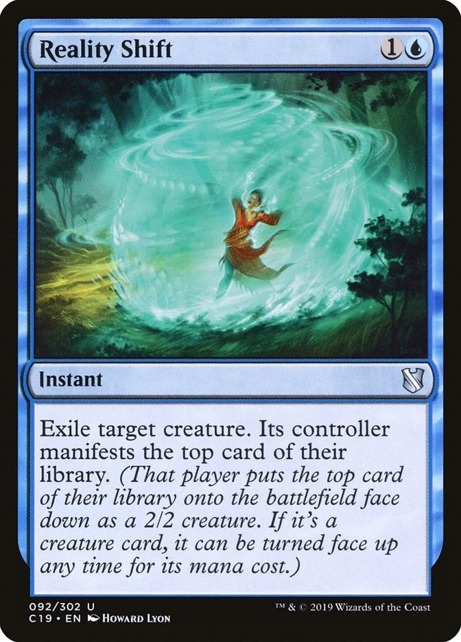 Reality Shift (92) [C19] - MTG Single