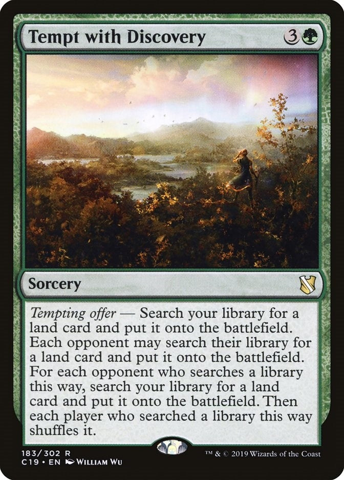 Tempt with Discovery (183) [C19] - MTG Single