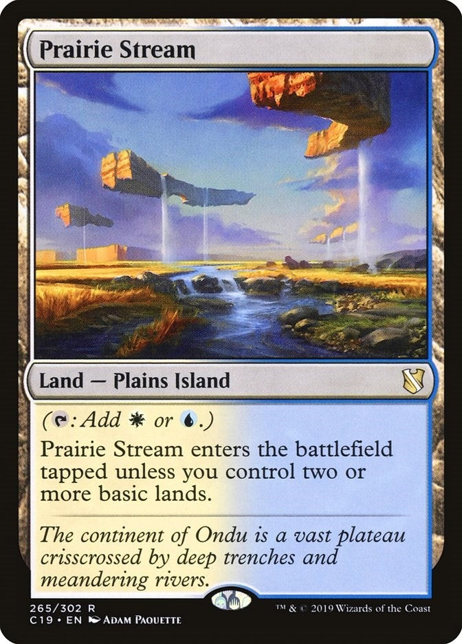 Prairie Stream (265) [C19] - MTG Single