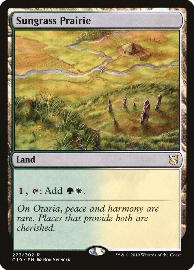 Sungrass Prairie (277) [C19] - MTG Single