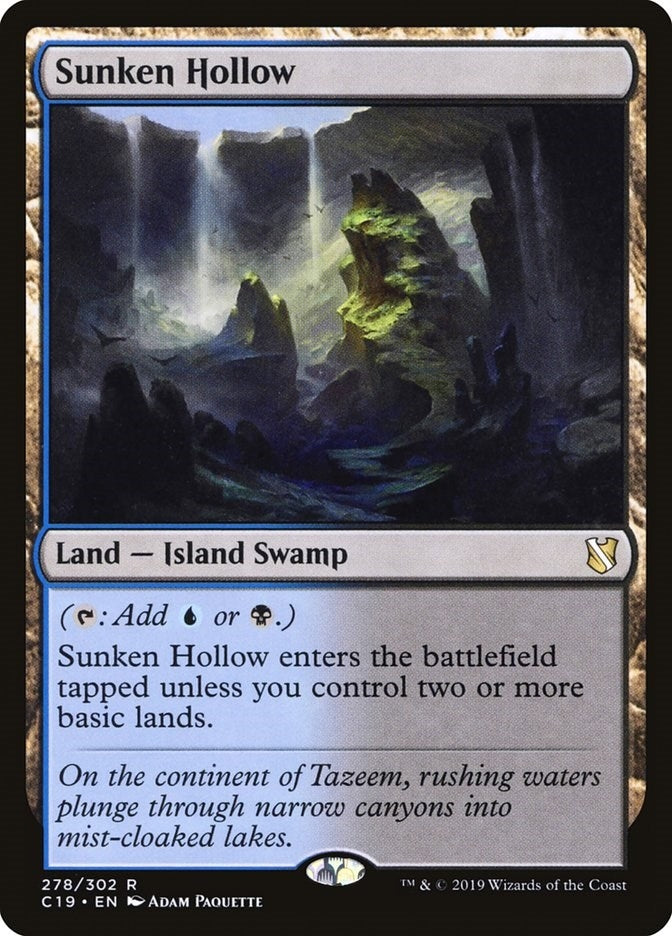 Sunken Hollow (278) [C19] - MTG Single