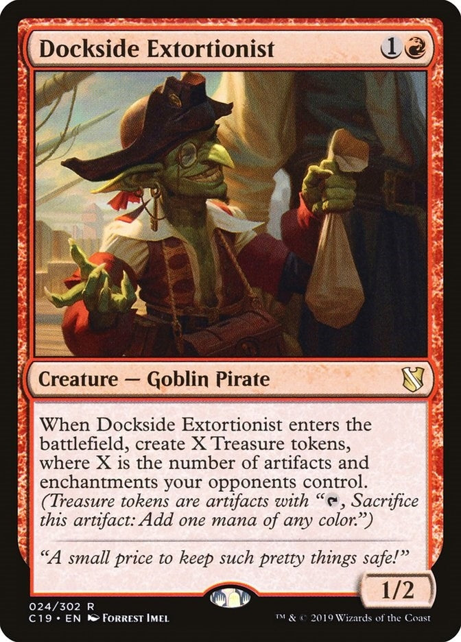 Dockside Extortionist (24) [C19] - MTG Single