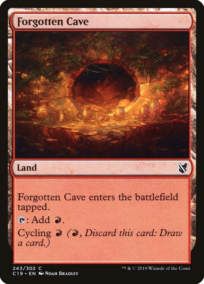 Forgotten Cave (243) [C19] - MTG Single