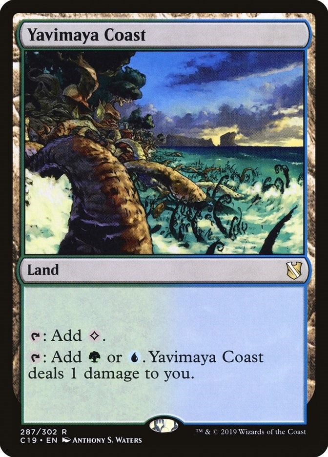 Yavimaya Coast (287) [C19] - MTG Single