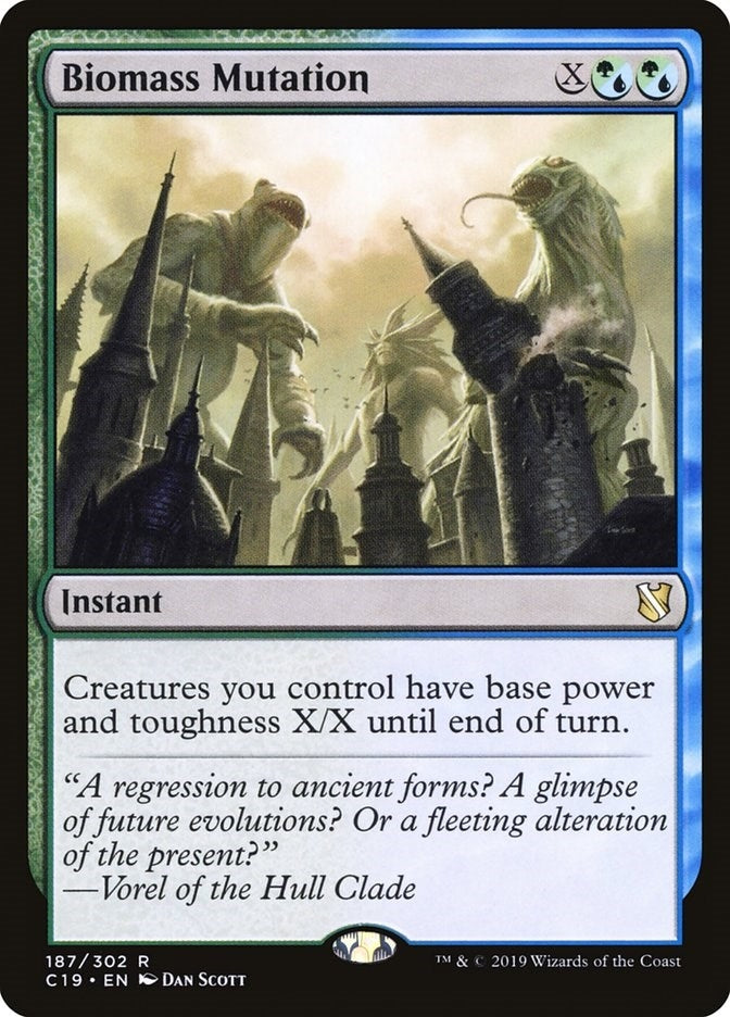 Biomass Mutation (187) [C19] - MTG Single