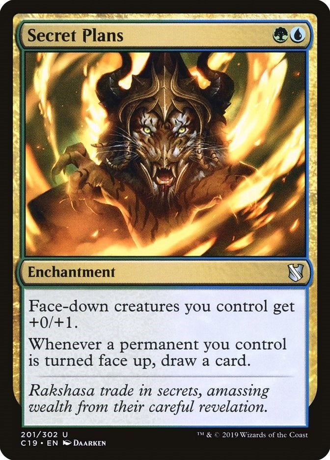 Secret Plans (201) [C19] - MTG Single