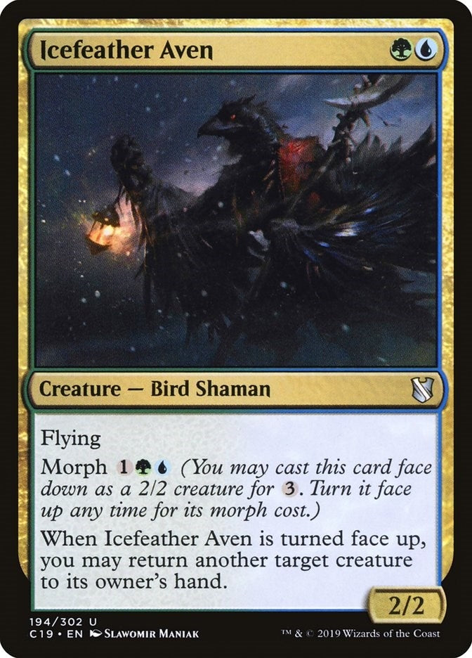 Icefeather Aven (194) [C19] - MTG Single