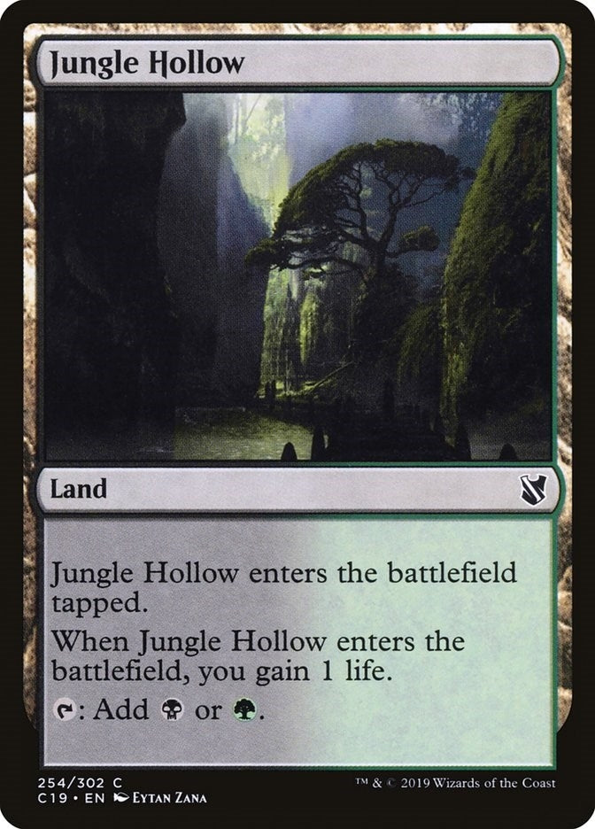 Jungle Hollow (254) [C19] - MTG Single