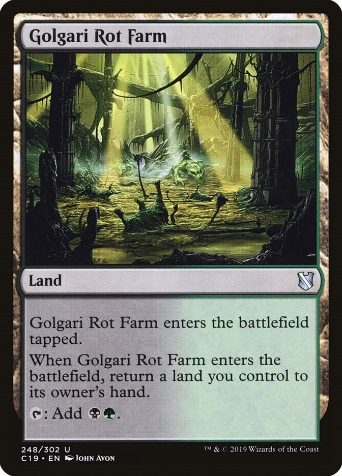 Golgari Rot Farm (248) [C19] - MTG Single