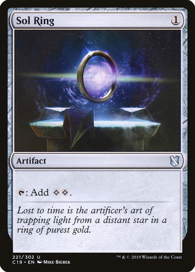 Sol Ring (221) [C19] - MTG Single