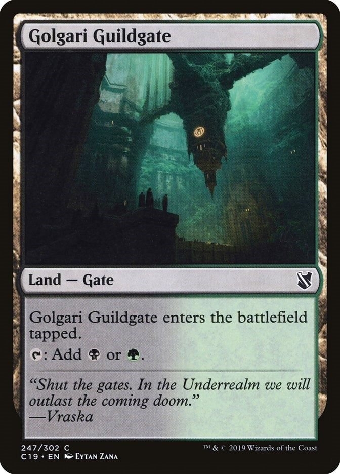 Golgari Guildgate (247) [C19] - MTG Single