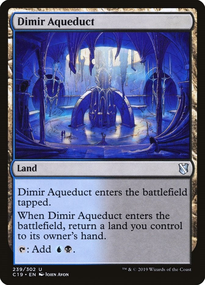 Dimir Aqueduct (239) [C19] - MTG Single