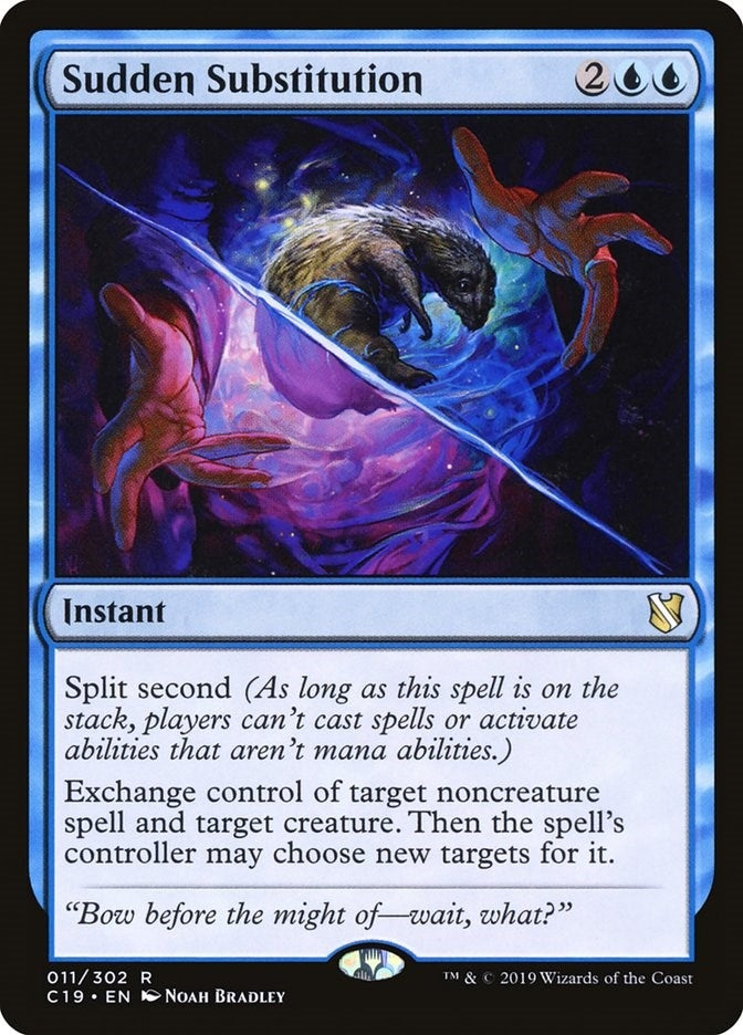 Sudden Substitution (11) [C19] - MTG Single