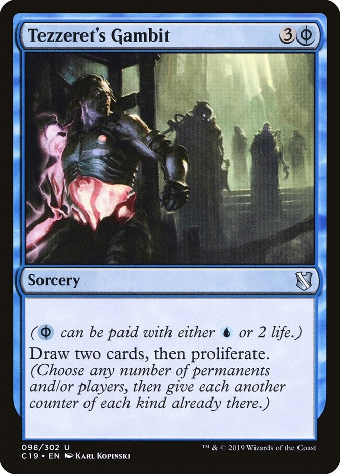 Tezzeret’s Gambit (98) [C19] - MTG Single