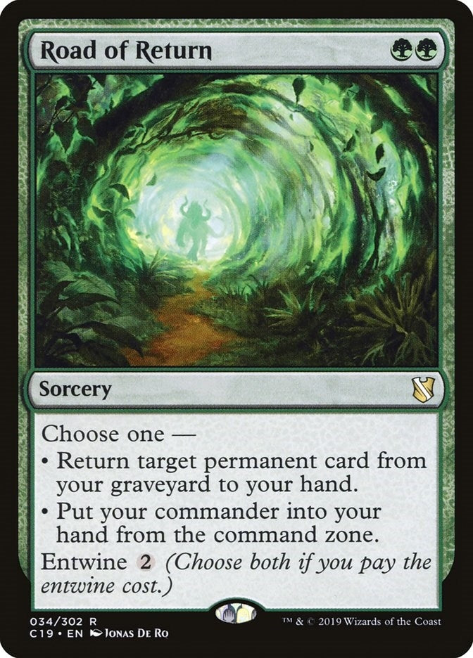 Road of Return (34) [C19] - MTG Single