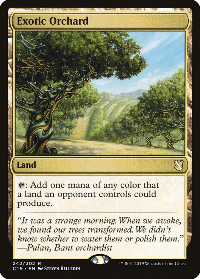 Exotic Orchard (242) [C19] - MTG Single