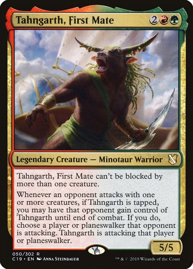 Tahngarth First Mate (50) [C19] - MTG Single