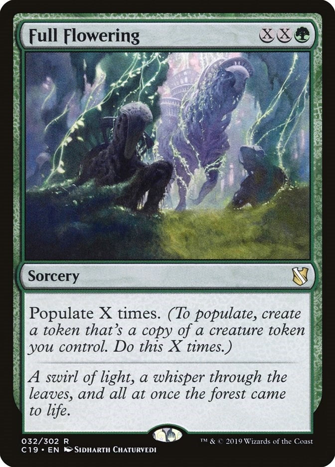 Full Flowering (32) [C19] - MTG Single