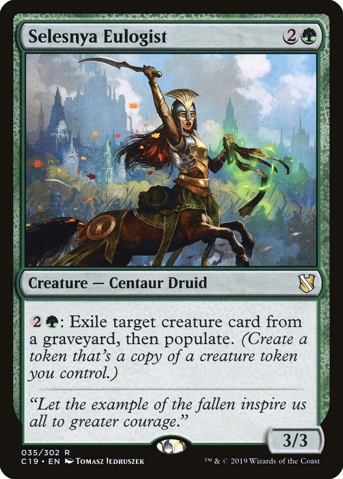 Selesnya Eulogist (35) [C19] - MTG Single