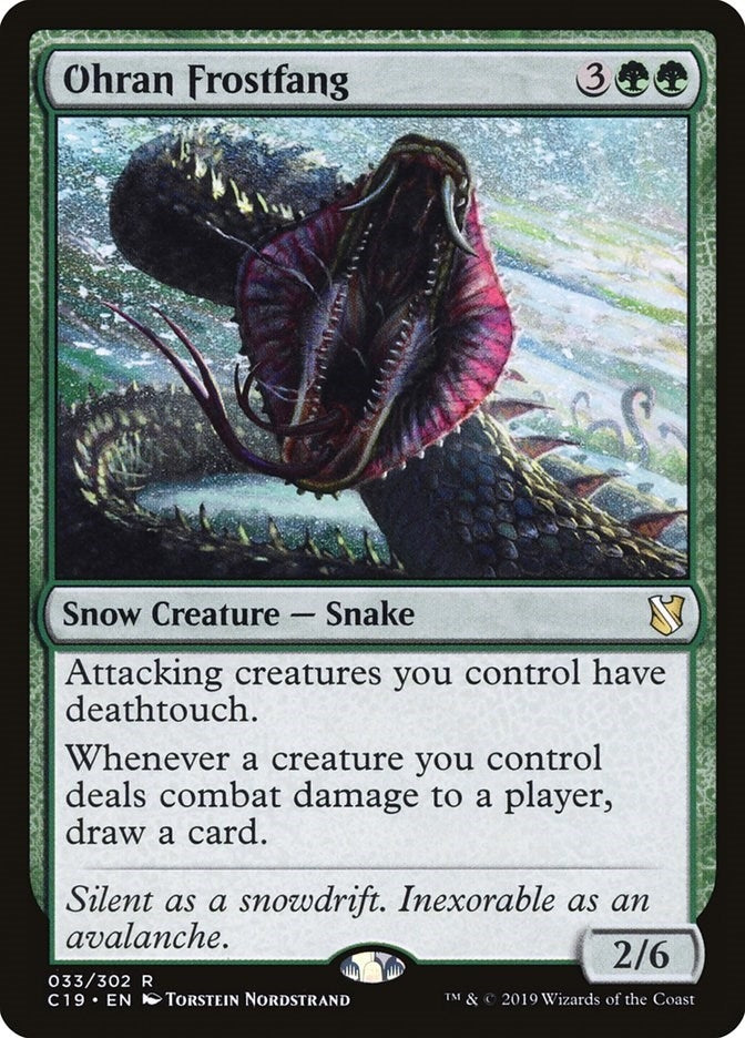 Ohran Frostfang (33) [C19] - MTG Single