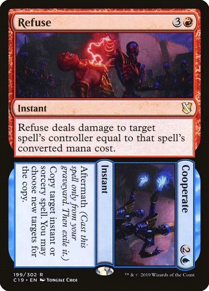 Refuse // Cooperate (199) [C19] - MTG Single