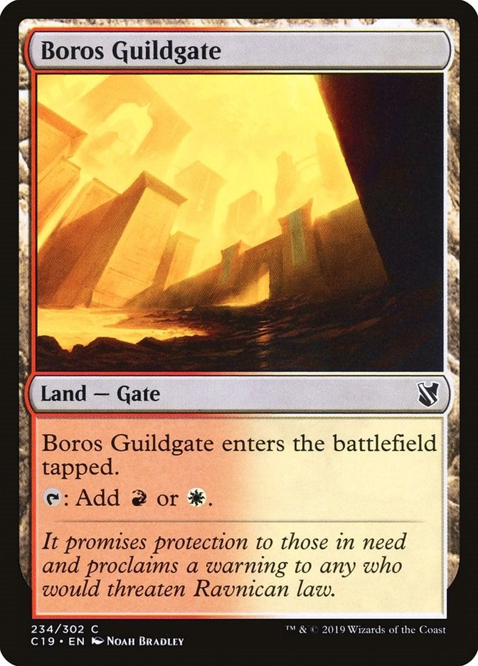 Boros Guildgate (234) [C19] - MTG Single