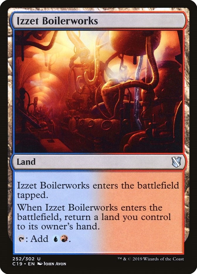 Izzet Boilerworks (252) [C19] - MTG Single
