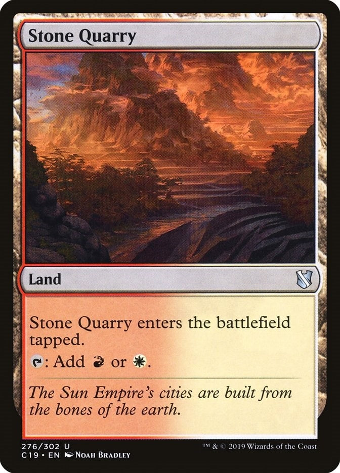 Stone Quarry (276) [C19] - MTG Single