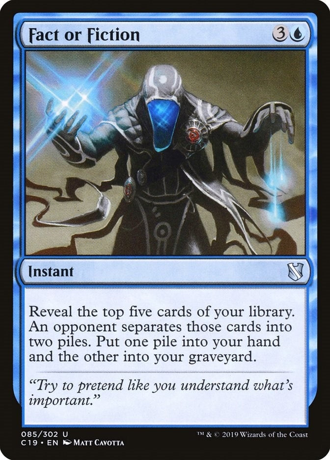 Fact or Fiction (85) [C19] - MTG Single