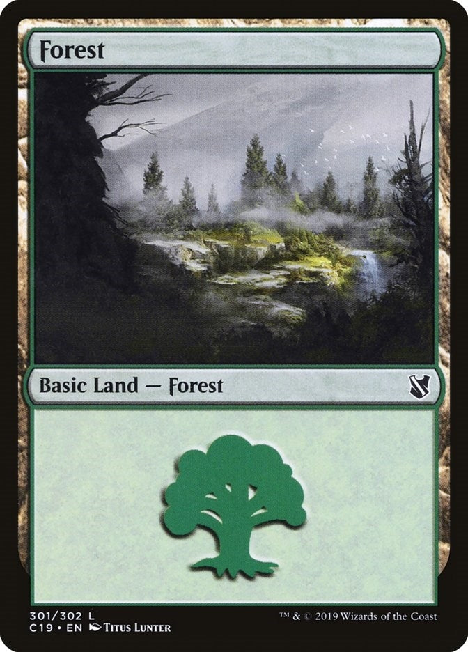 Forest (301) (301) [C19] - MTG Single