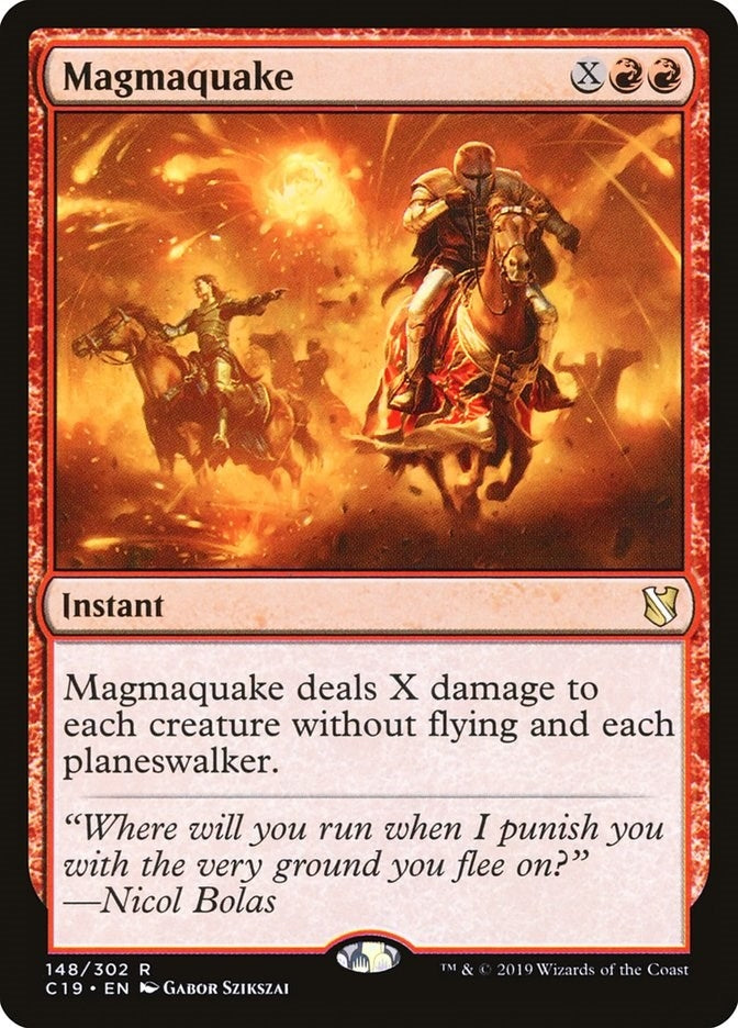 Magmaquake (148) [C19] - MTG Single