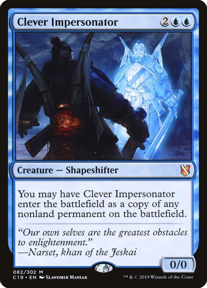 Clever Impersonator (82) [C19] - MTG Single