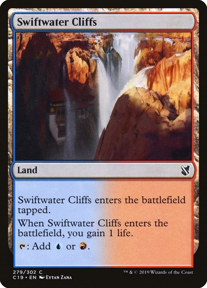 Swiftwater Cliffs (279) [C19] - MTG Single