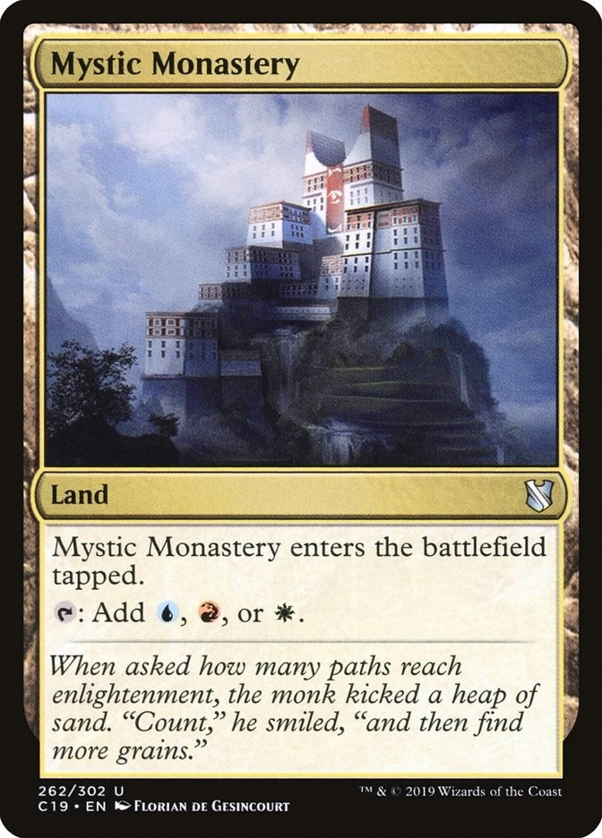 Mystic Monastery (262) [C19] - MTG Single