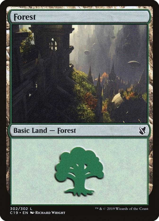 Forest (302) (302) [C19] - MTG Single