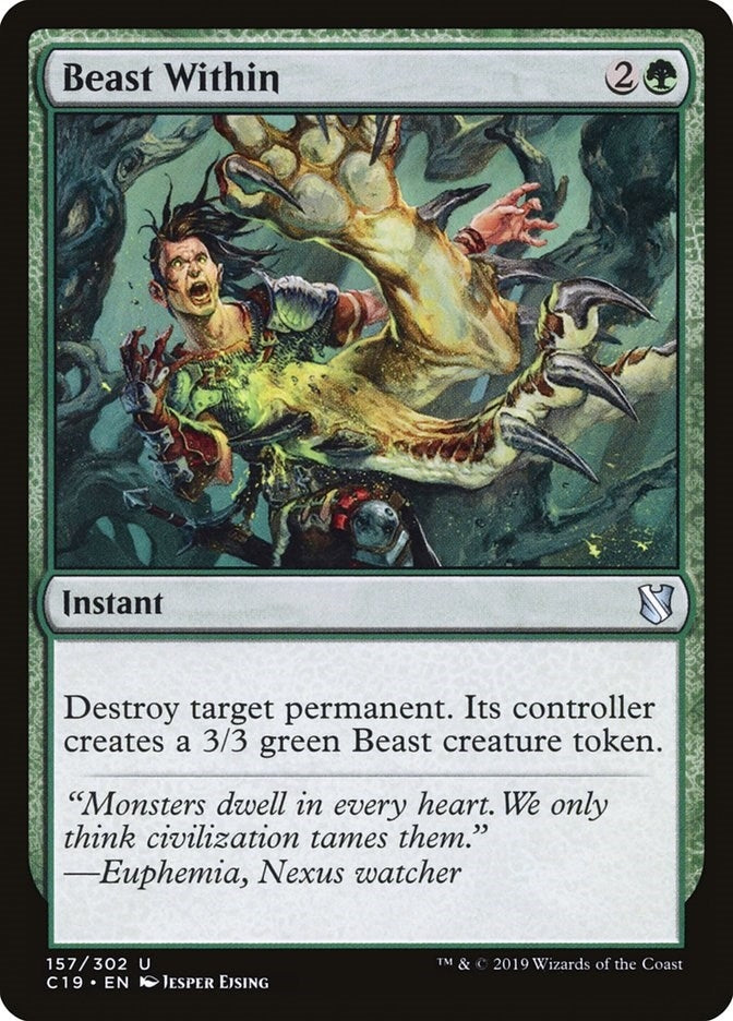 Beast Within (157) [C19] - MTG Single
