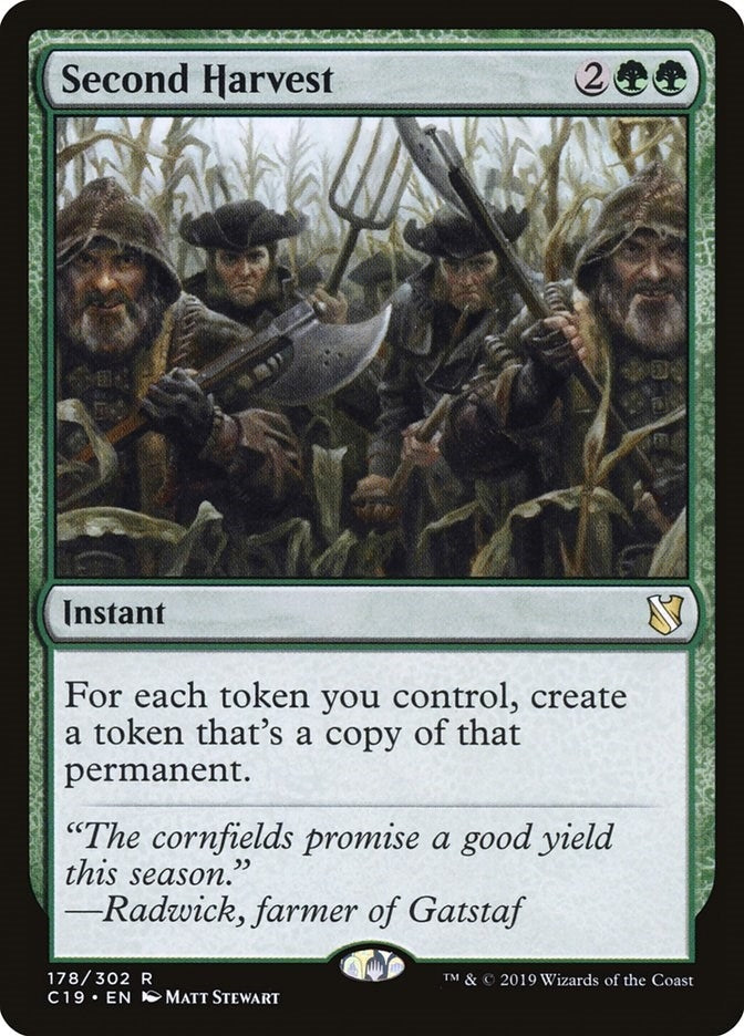 Second Harvest (178) [C19] - MTG Single