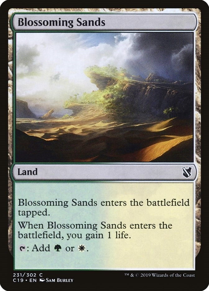 Blossoming Sands (231) [C19] - MTG Single