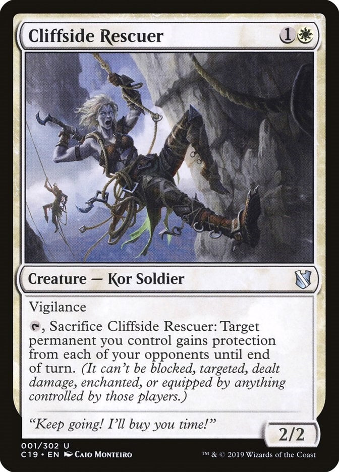 Cliffside Rescuer (1) [C19] - MTG Single