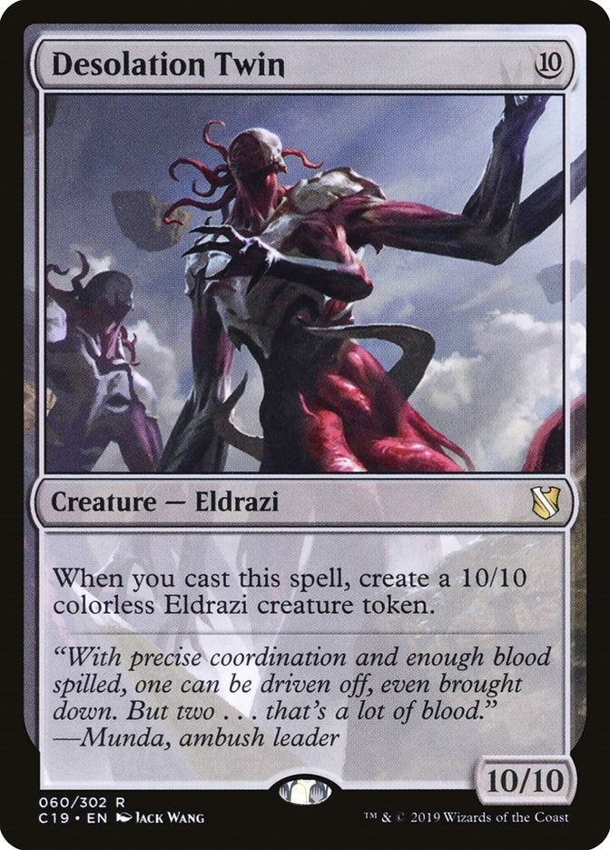 Desolation Twin (60) [C19] - MTG Single
