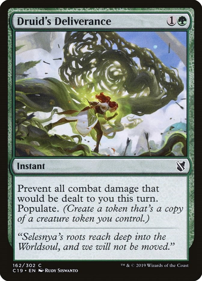 Druid’s Deliverance (162) [C19] - MTG Single