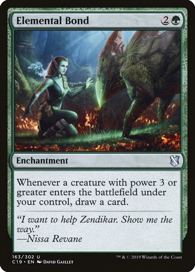 Elemental Bond (163) [C19] - MTG Single